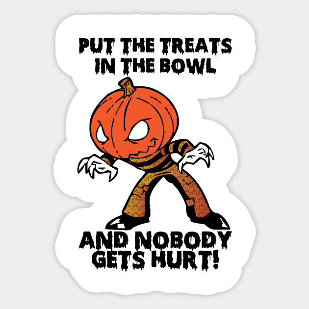 Funny Pumpkin Sticker by Imutobi